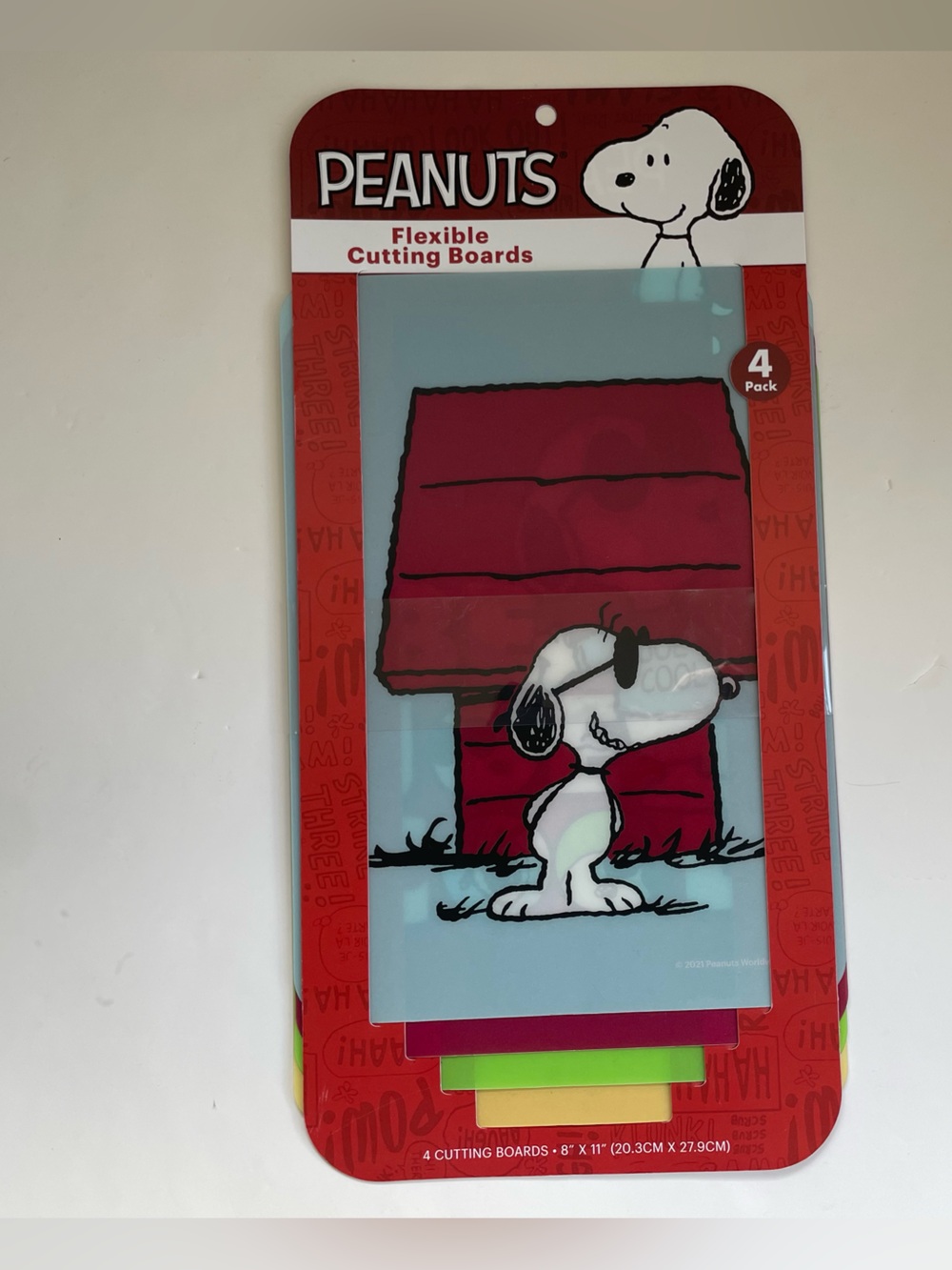 2/$40 - Peanuts set of 4 cutting boards